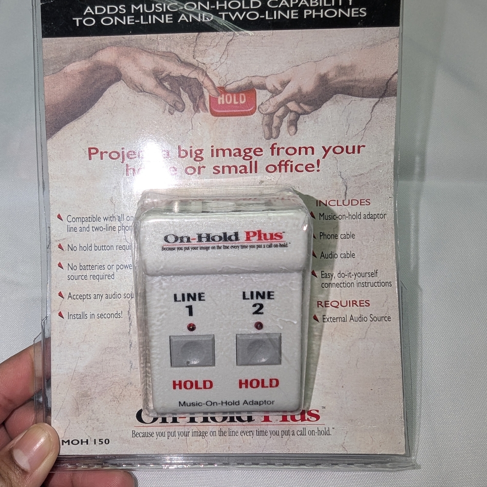 On-Hold Plus Music-On-Hold Adaptor